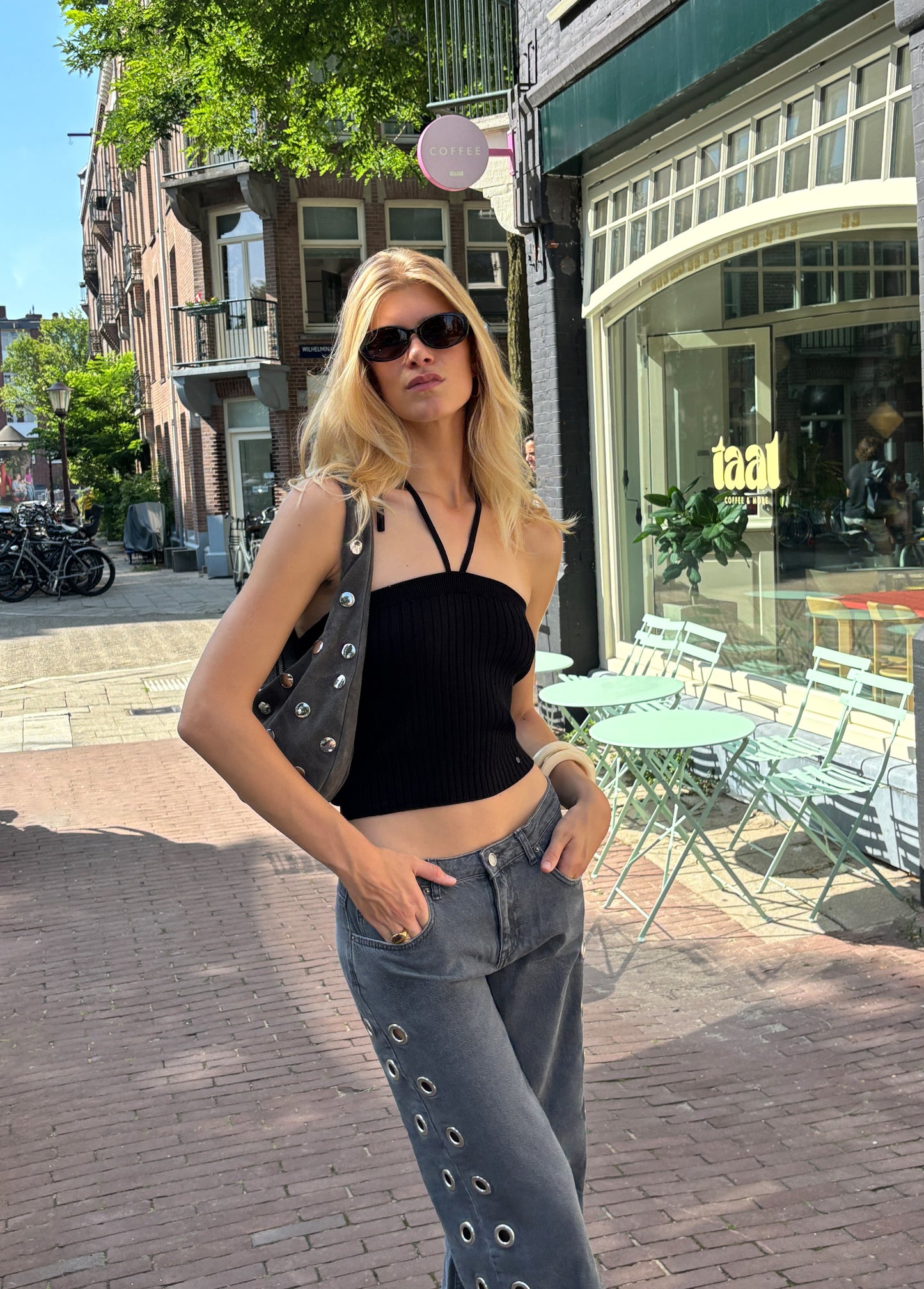 Top bandeau tiras