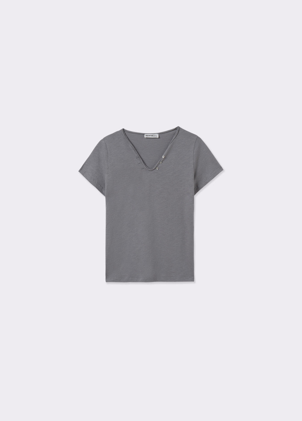 Camiseta algodón botones