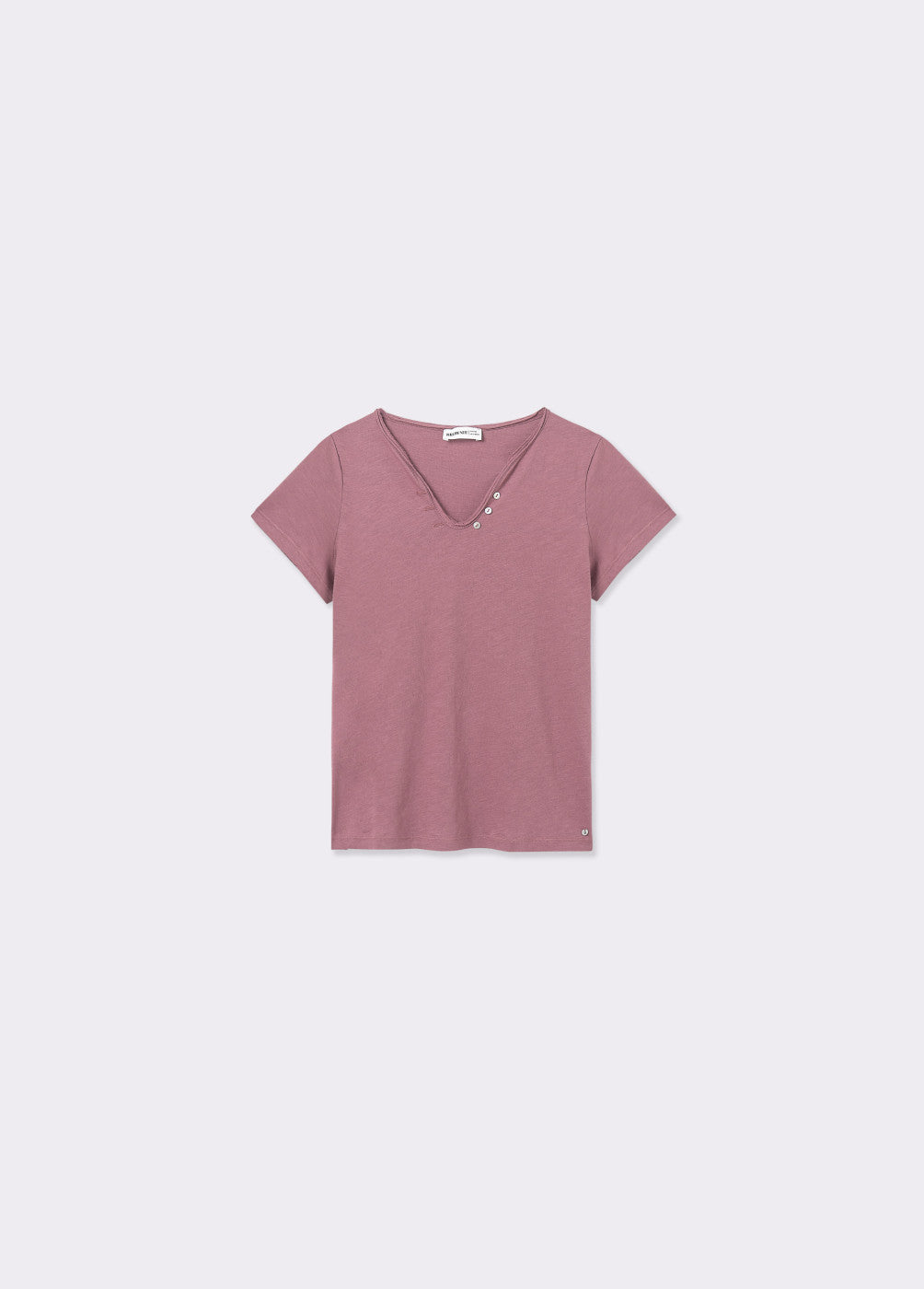 Camiseta algodón botones