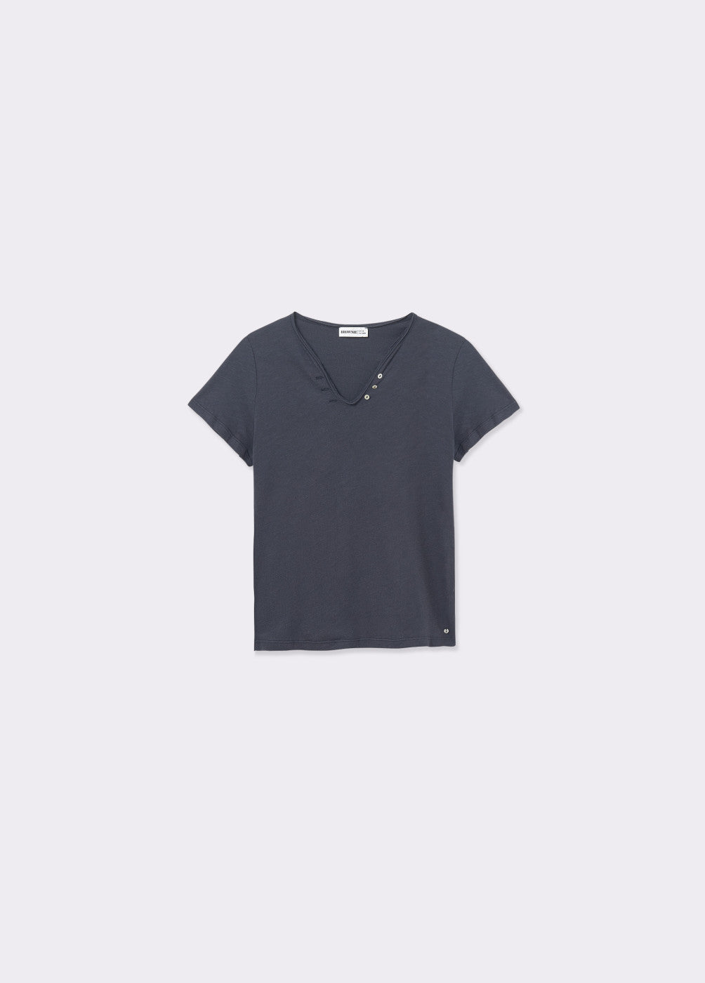 Camiseta algodón botones