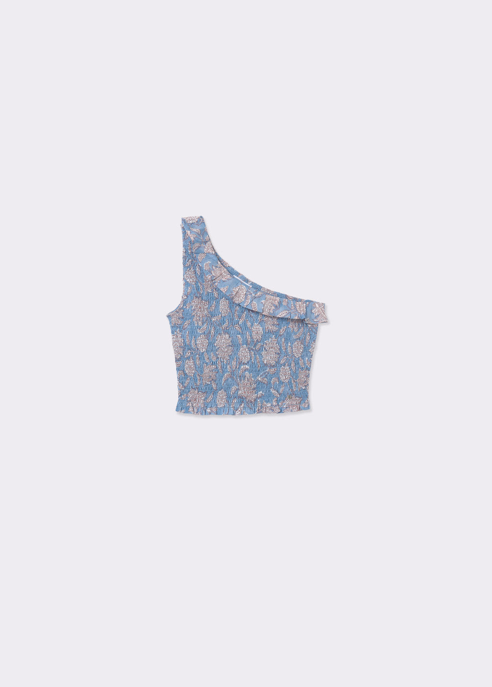 Top smock asimétrico