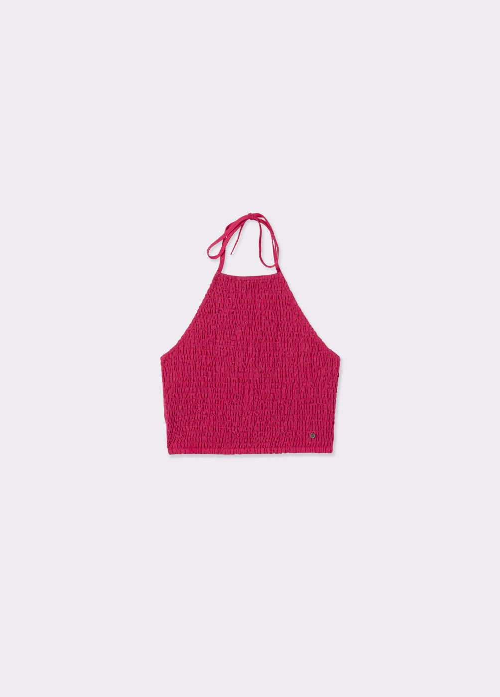 Top halter smock