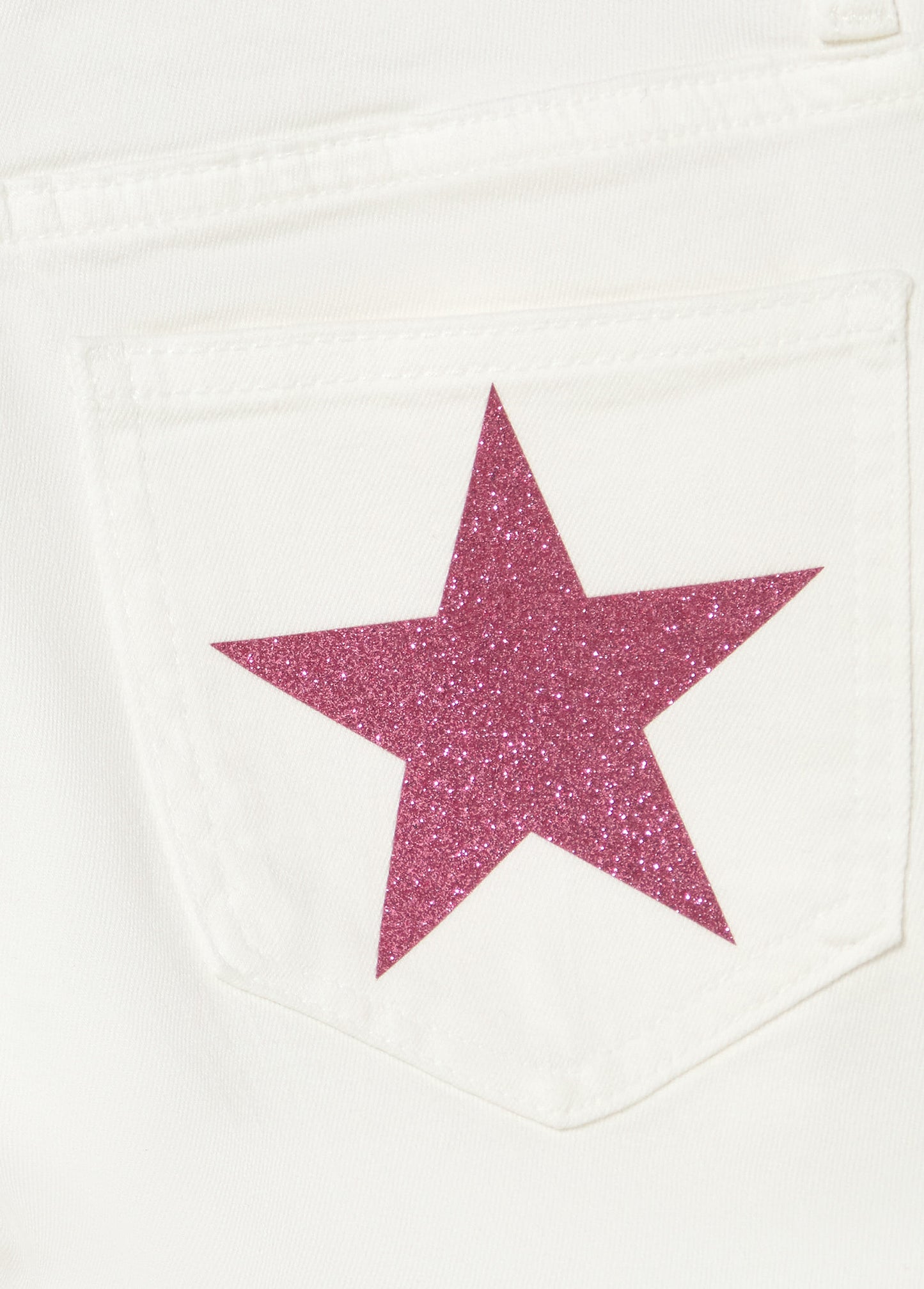 Short patch glitter