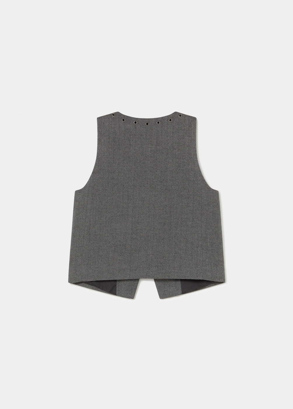 Chaleco cruzado eyelets