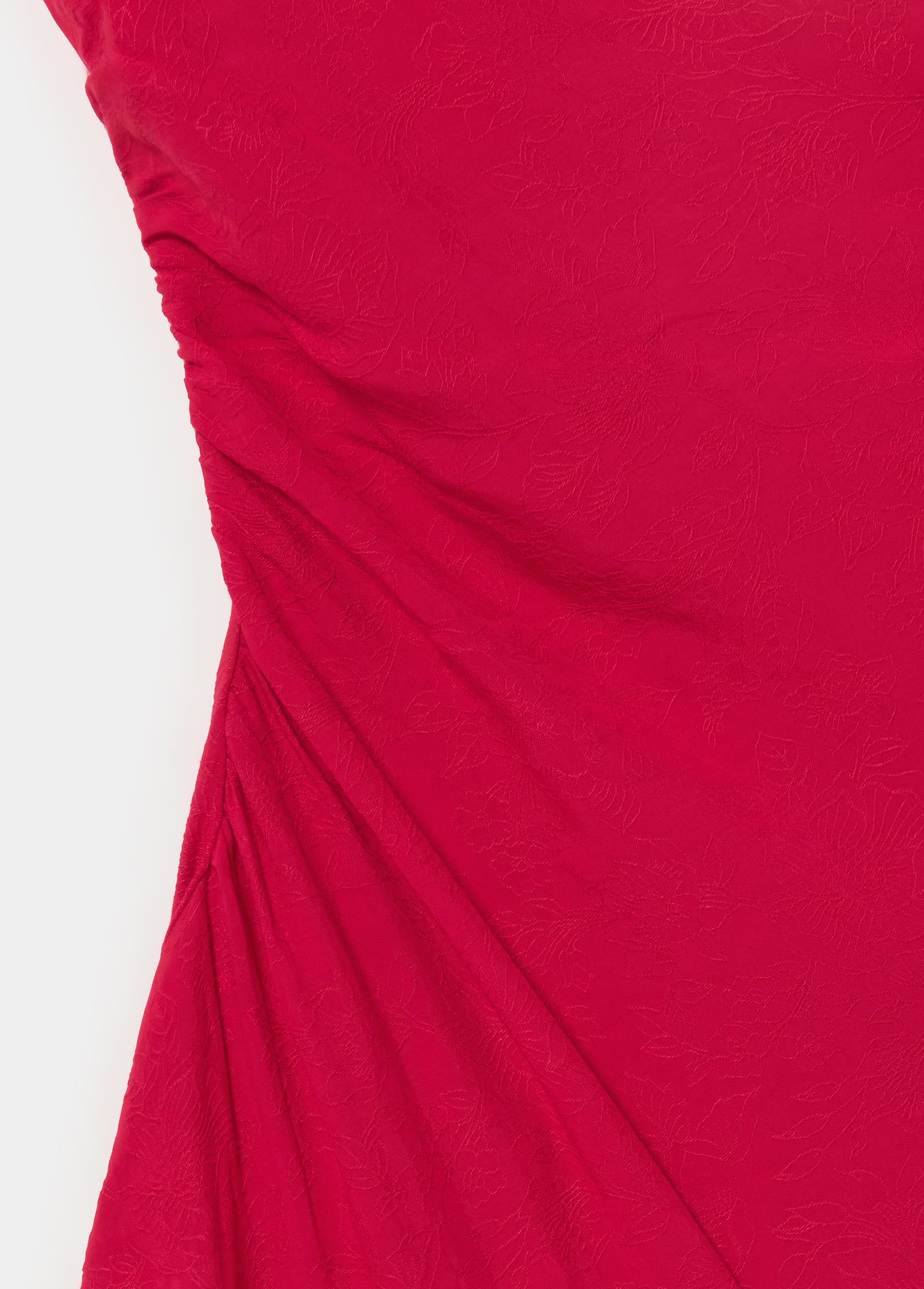 Vestido largo jacquard
