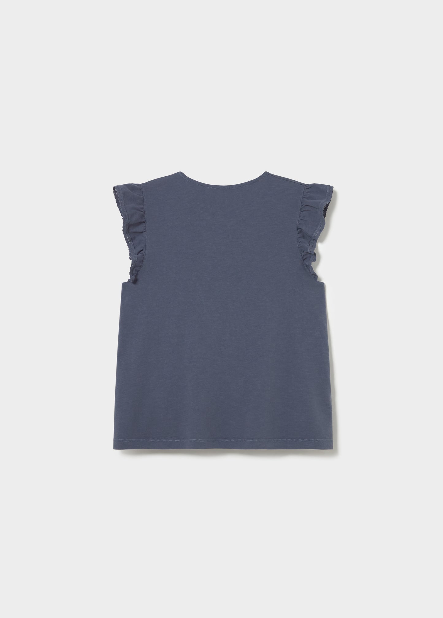 Camiseta volante puntilla