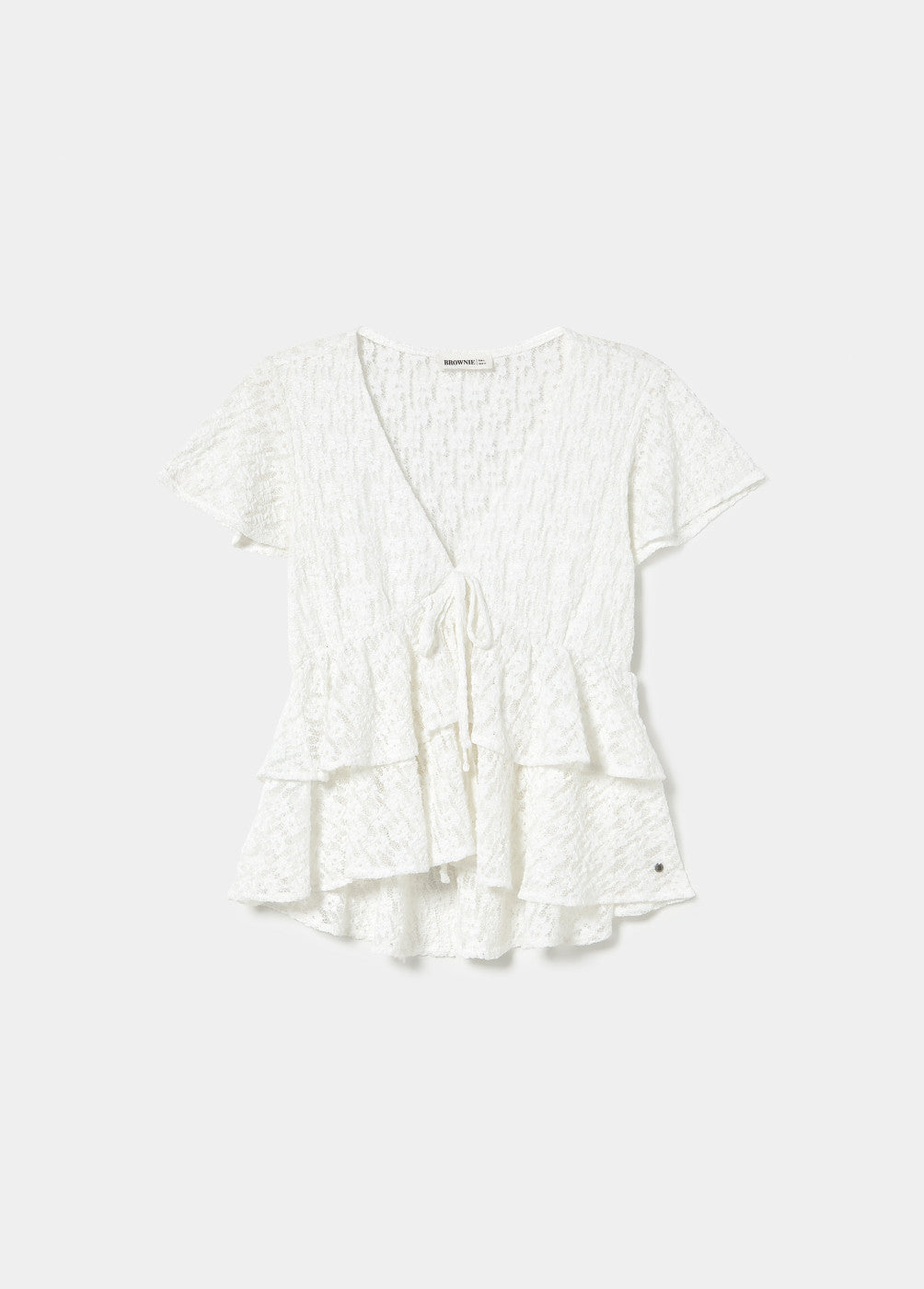 Camisa lencera lazos