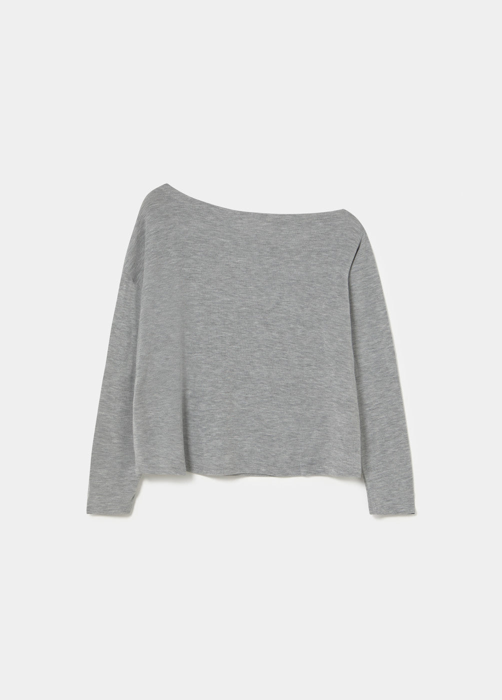 Camiseta asimétrica tachas