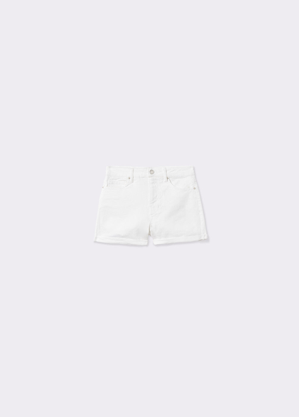 Short estrellas parche denim