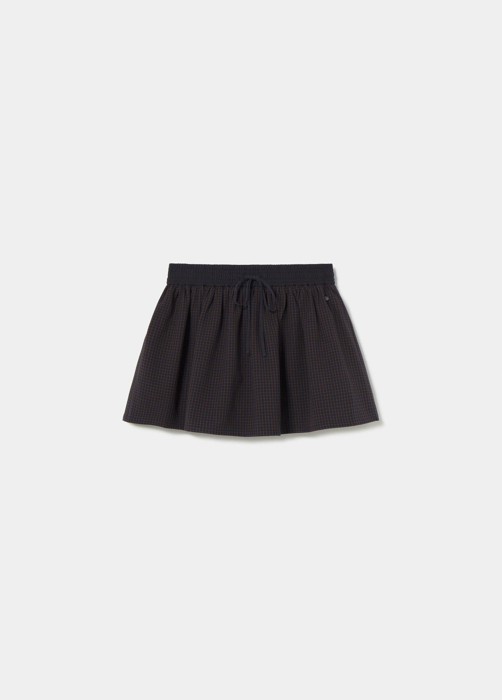 Falda volumen cuadros