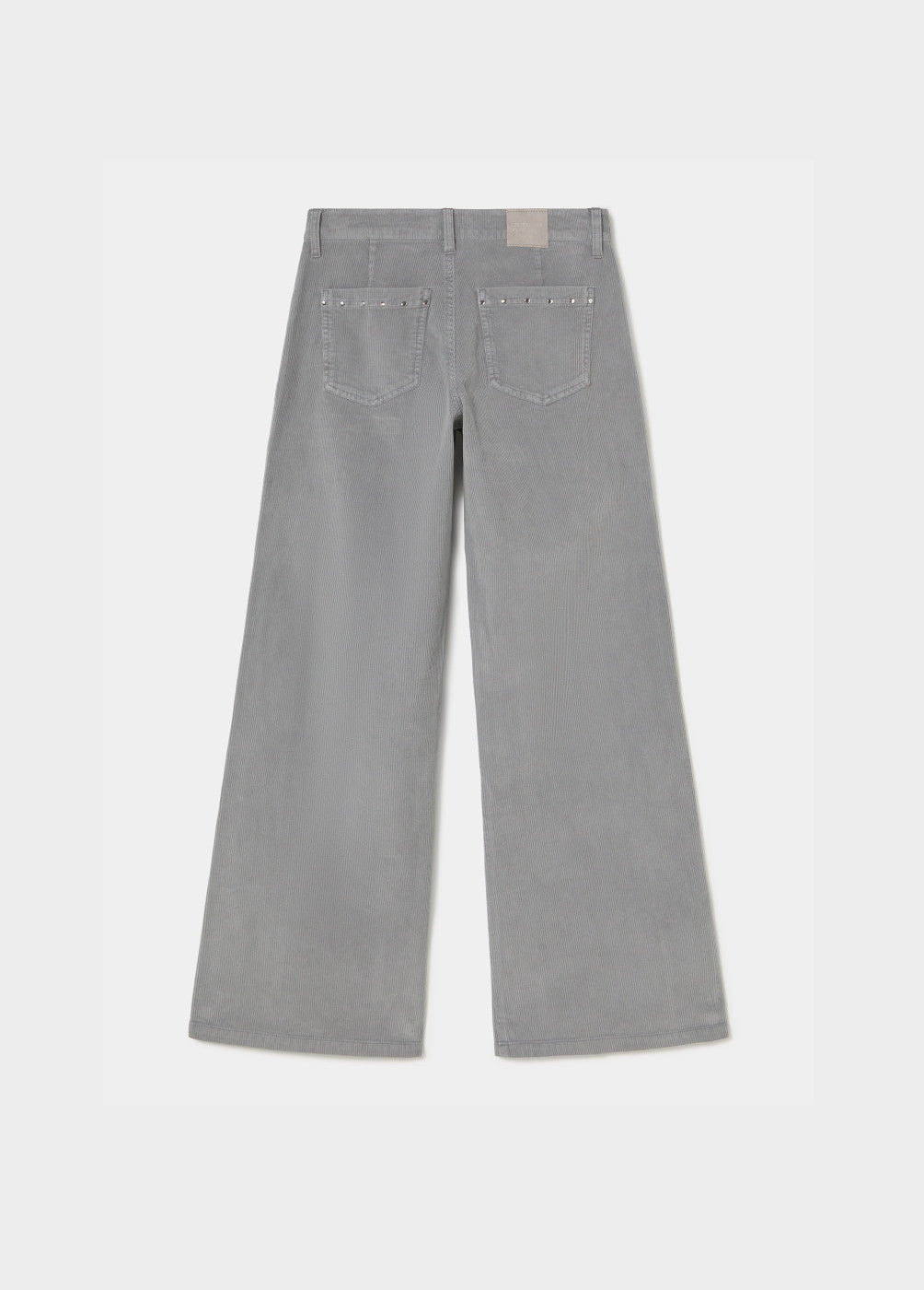 Pantalón pana culotte tachas