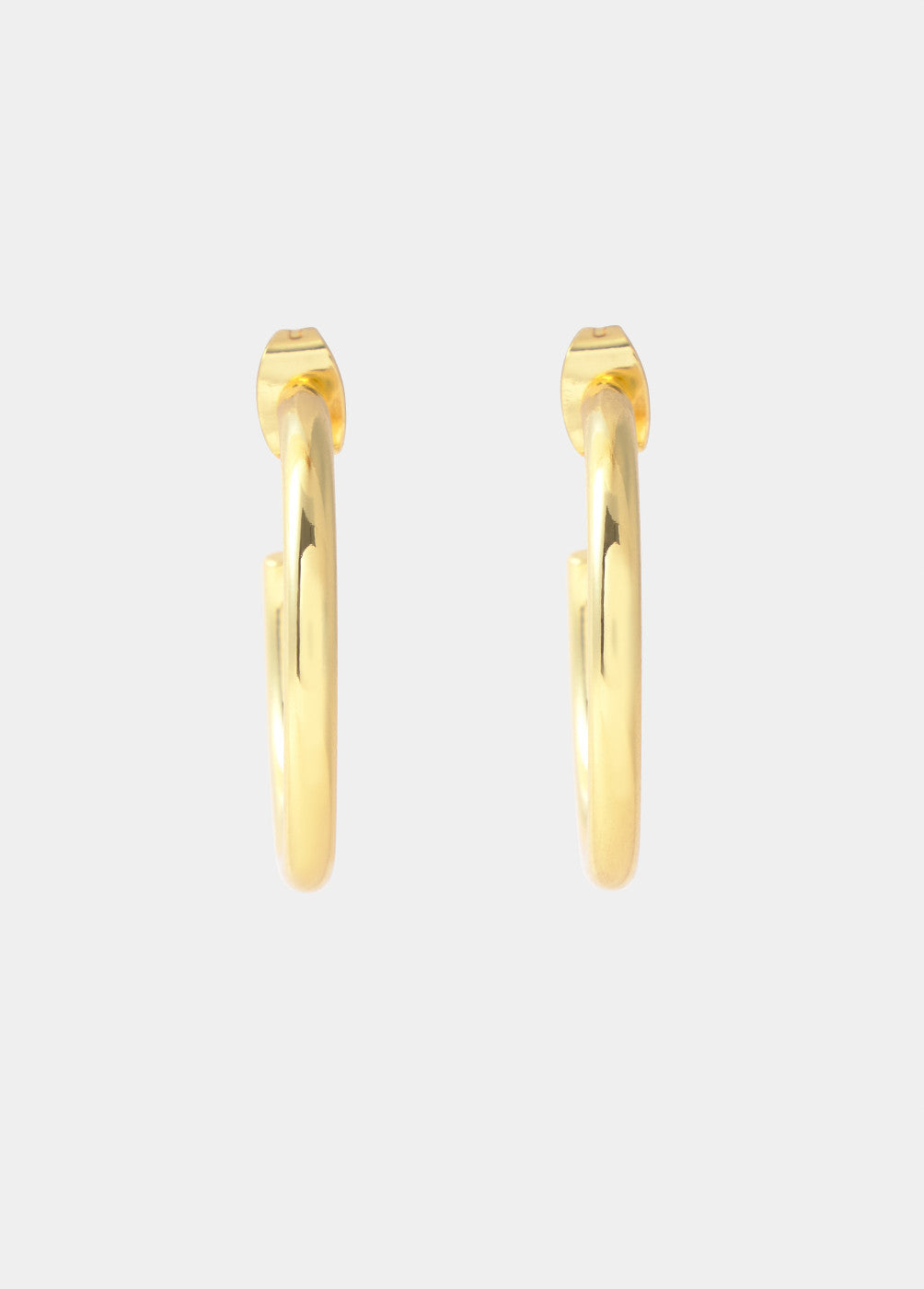 Pendiente aro grueso mediano