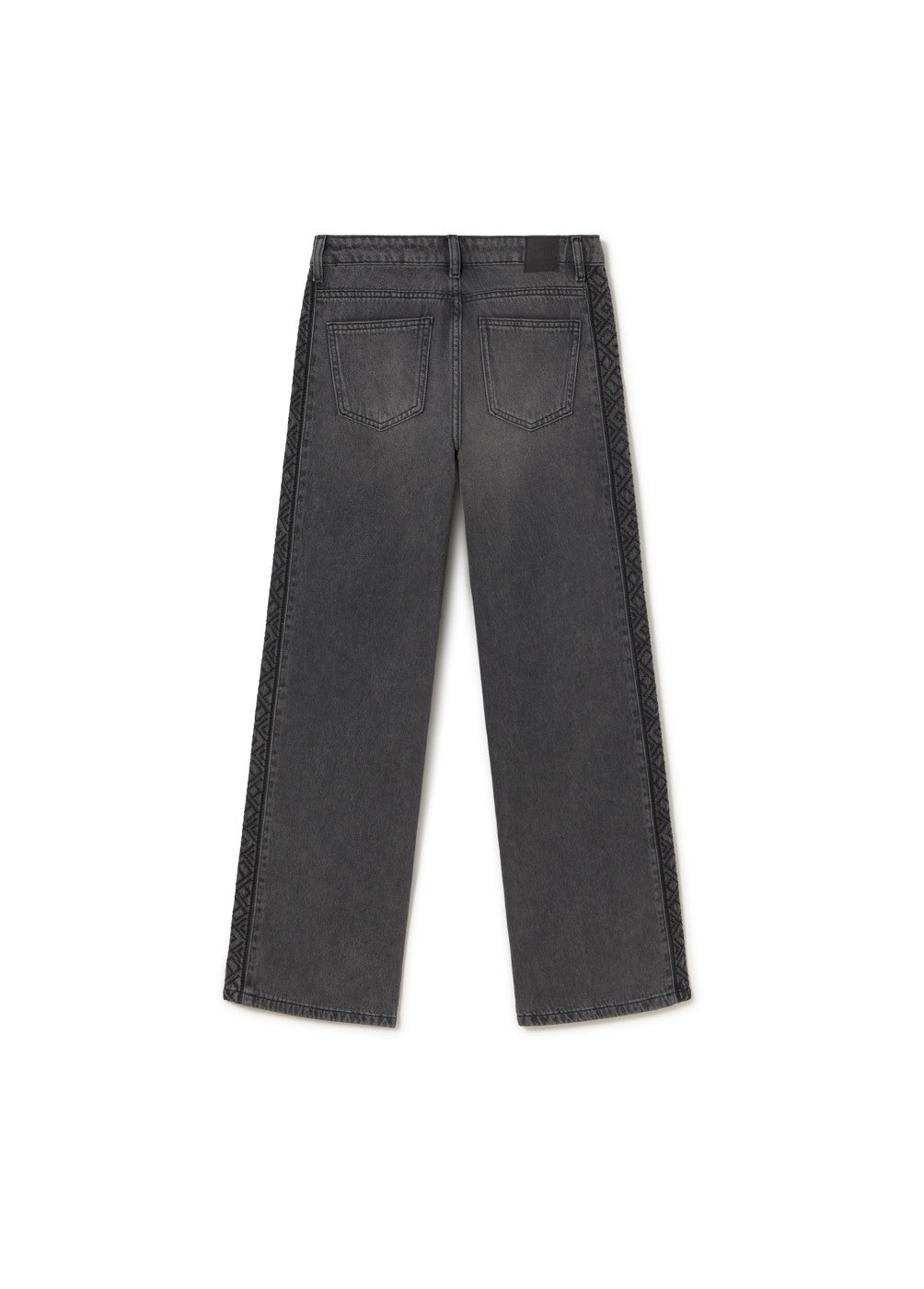 Jeans bordados lateral