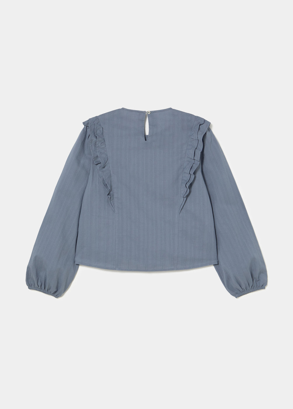 Blusa volantes tejido textura