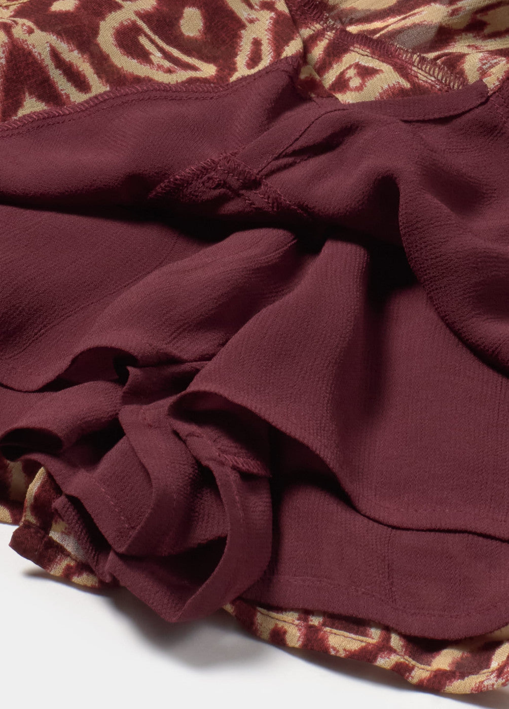 Falda estampada ikat