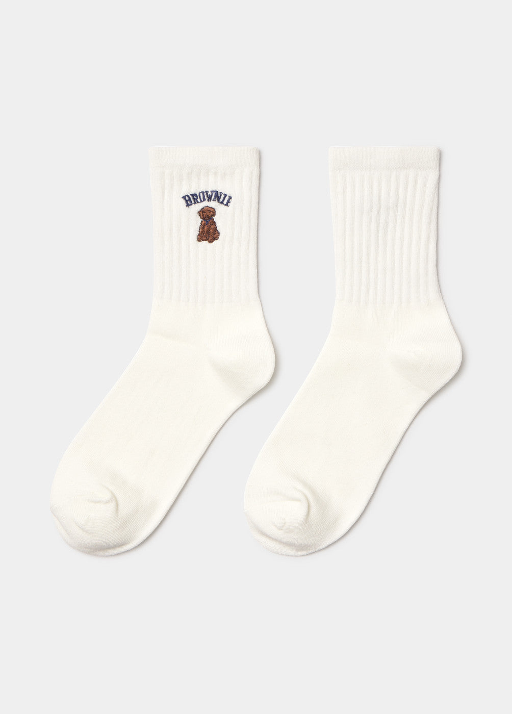 Calcetín brownie bordado perrito