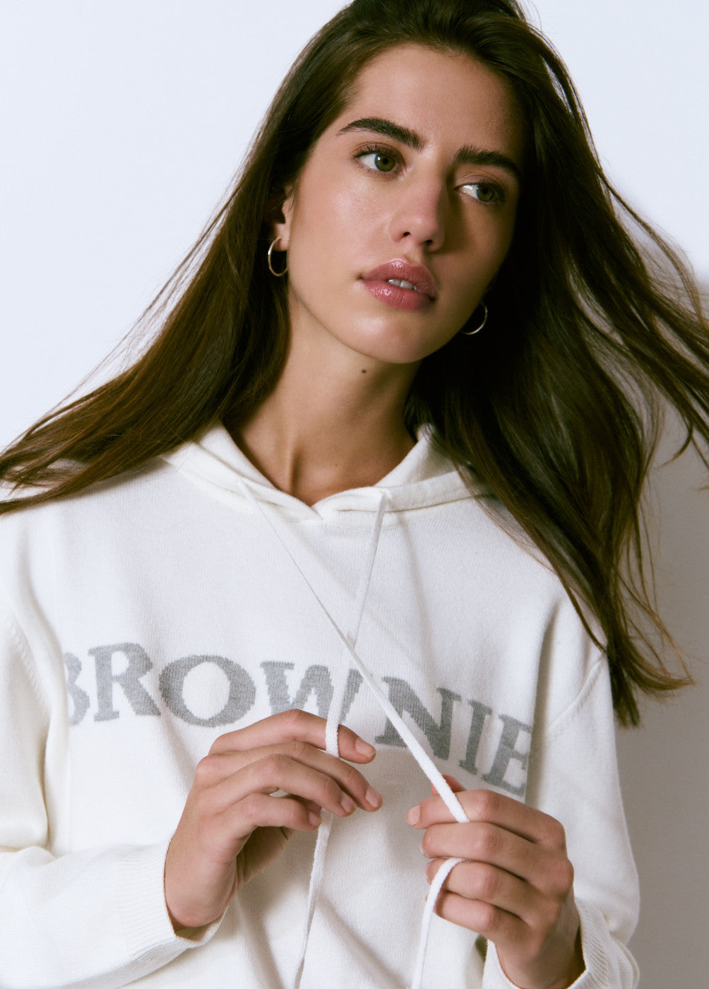 Jersey capucha brownie