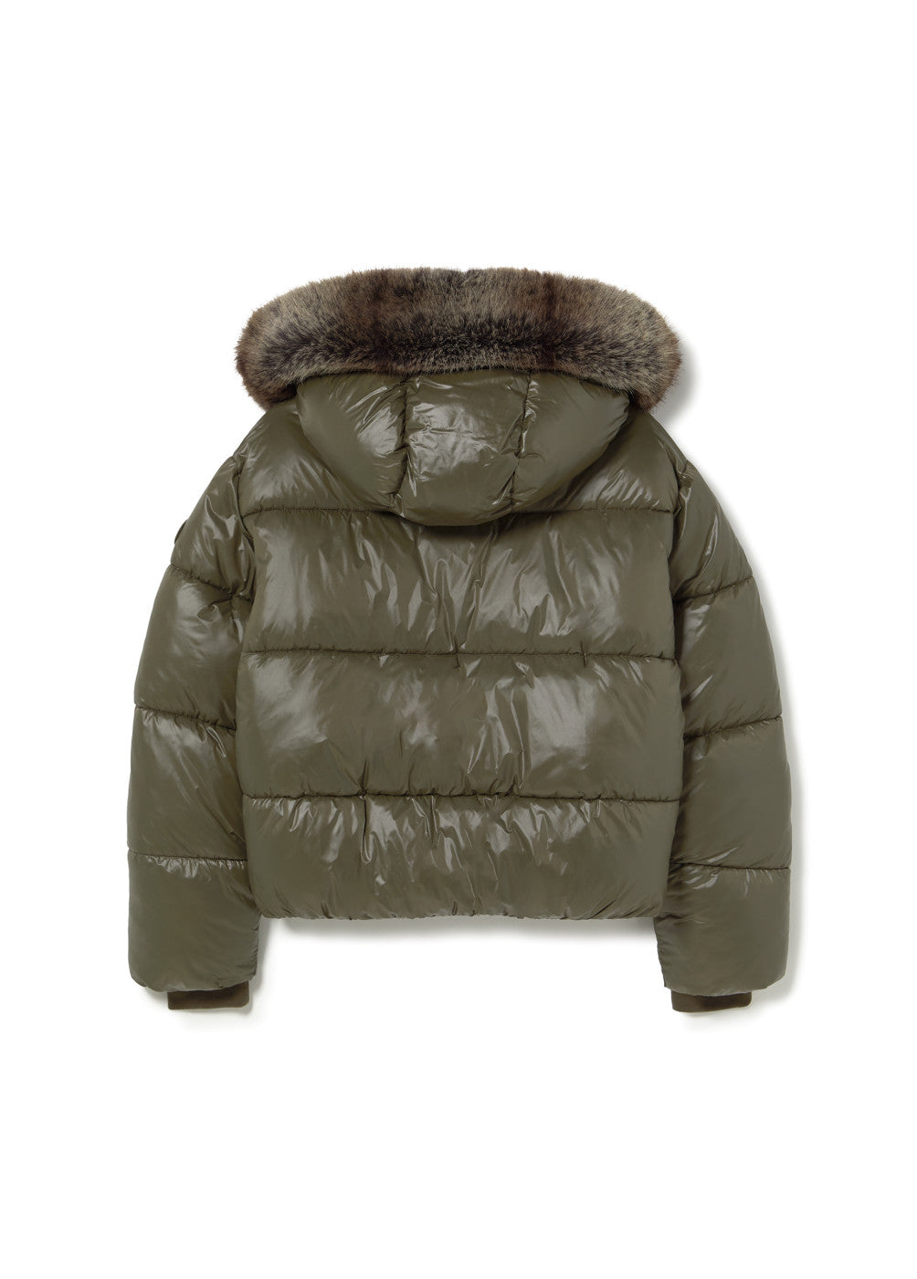 Abrigo acolchado vinilado