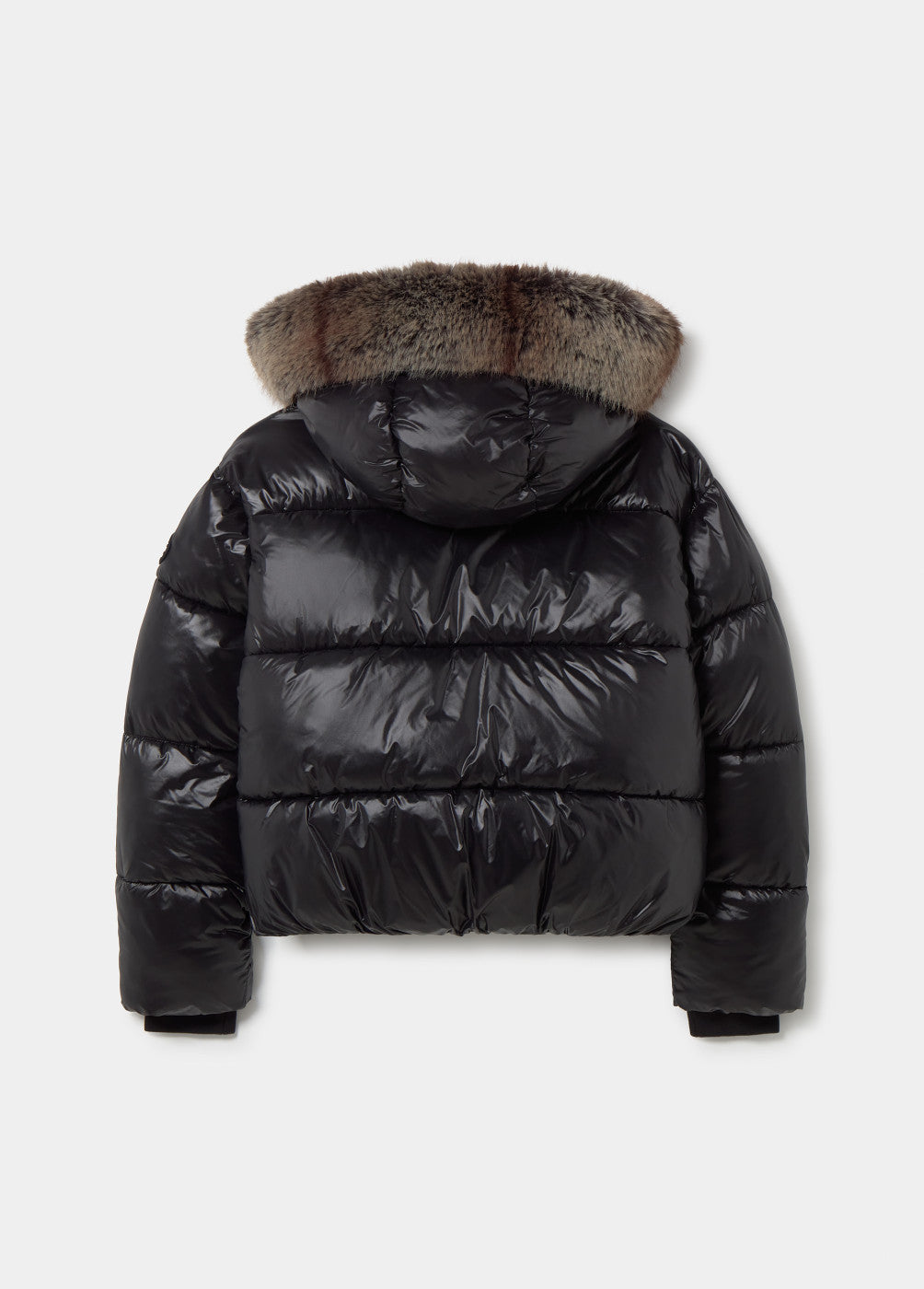 Abrigo acolchado vinilado