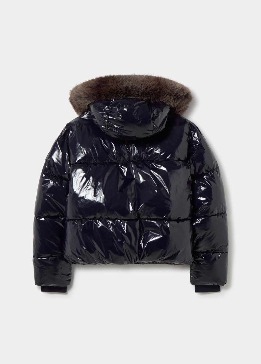 Abrigo acolchado vinilado