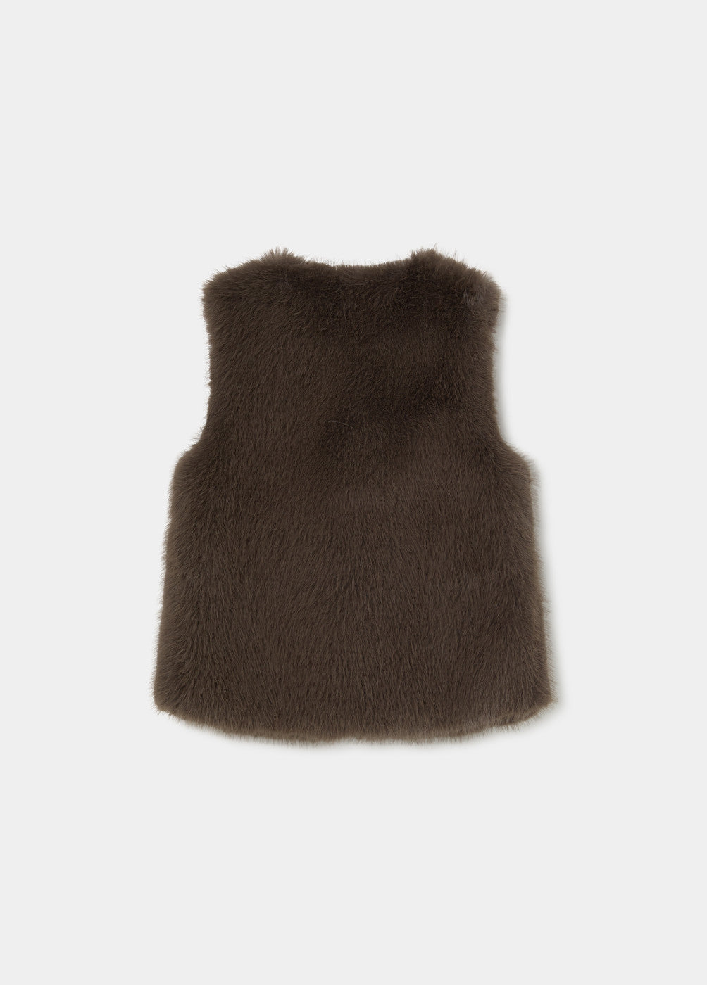 Chaleco efecto pelo