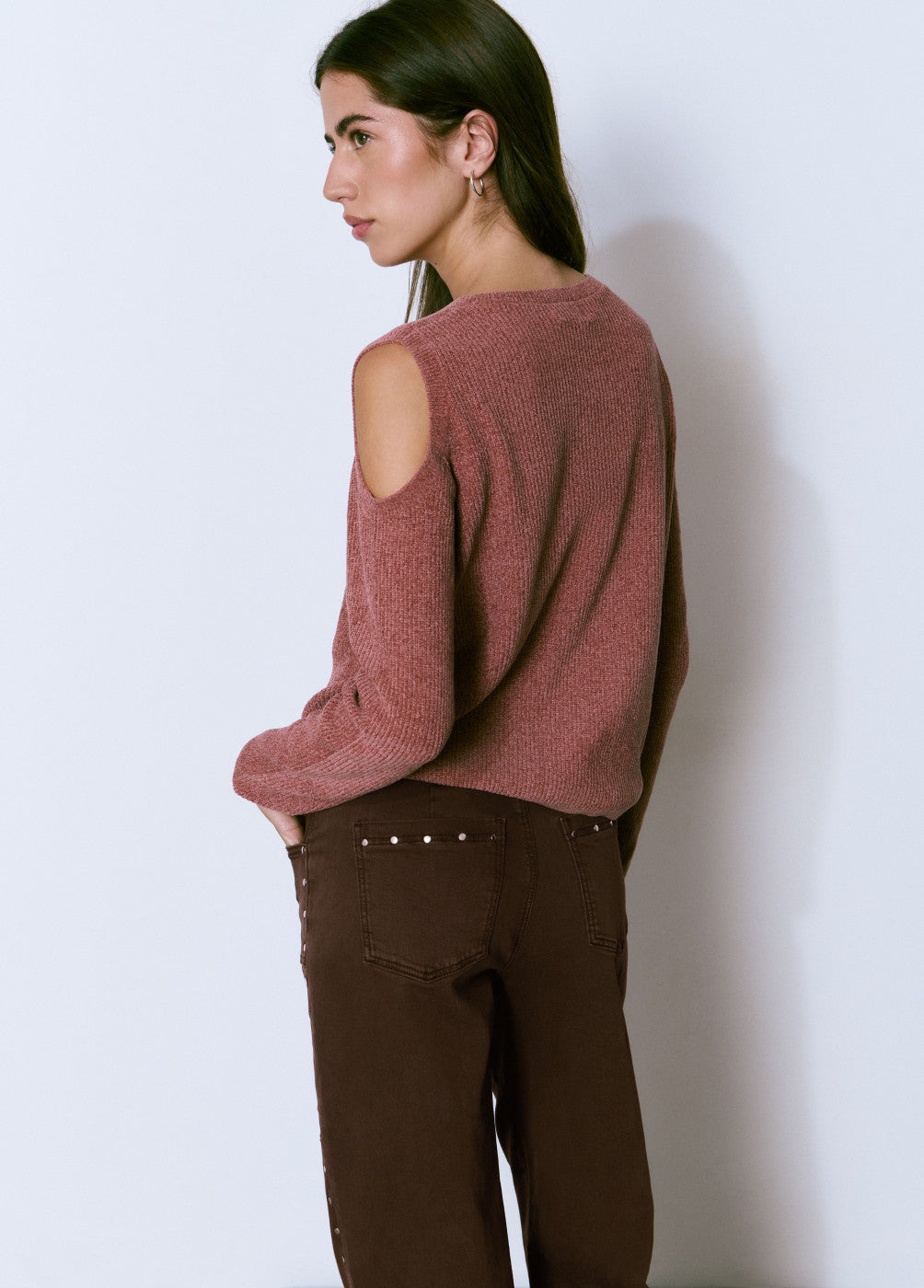 Jersey chenilla hombros