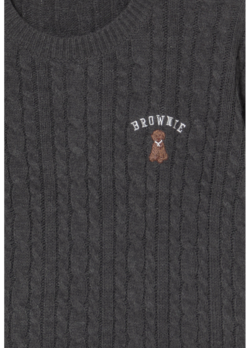 Jersey trenzas bordado perrito