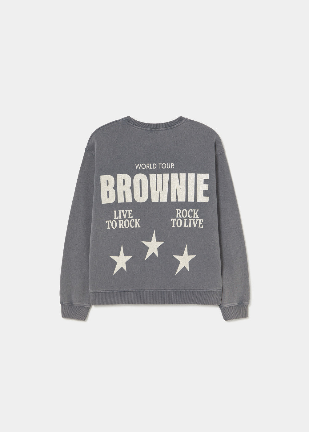 Sudadera print glitter