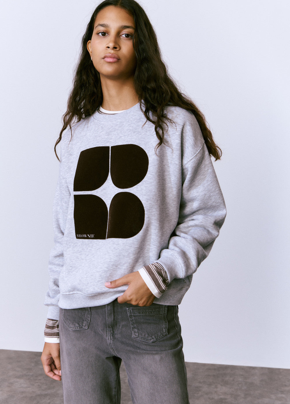 SUDADERA LOGO FLOCK