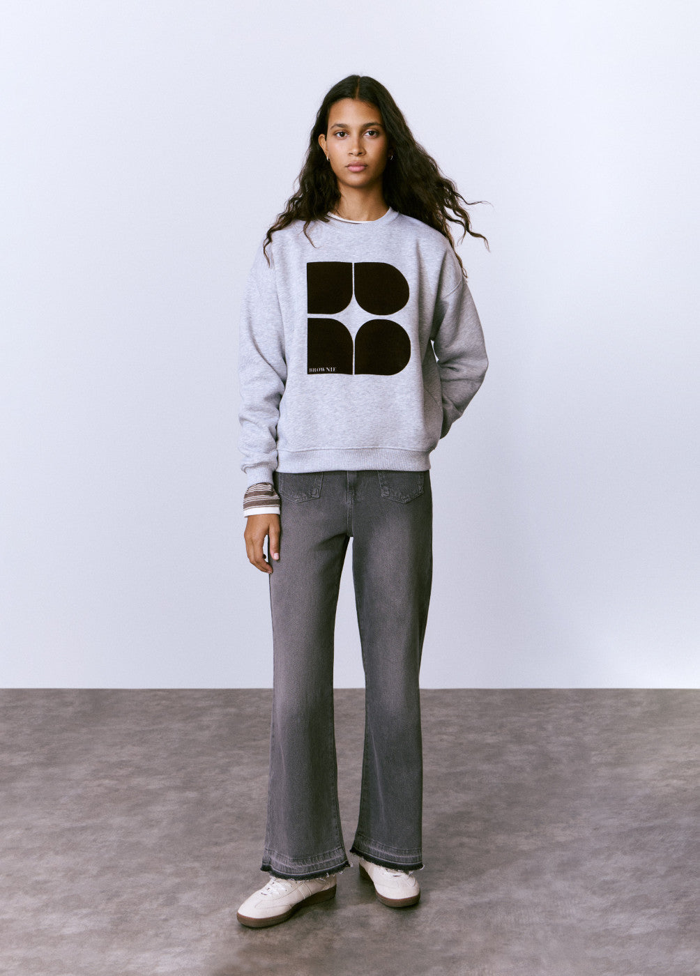 SUDADERA LOGO FLOCK