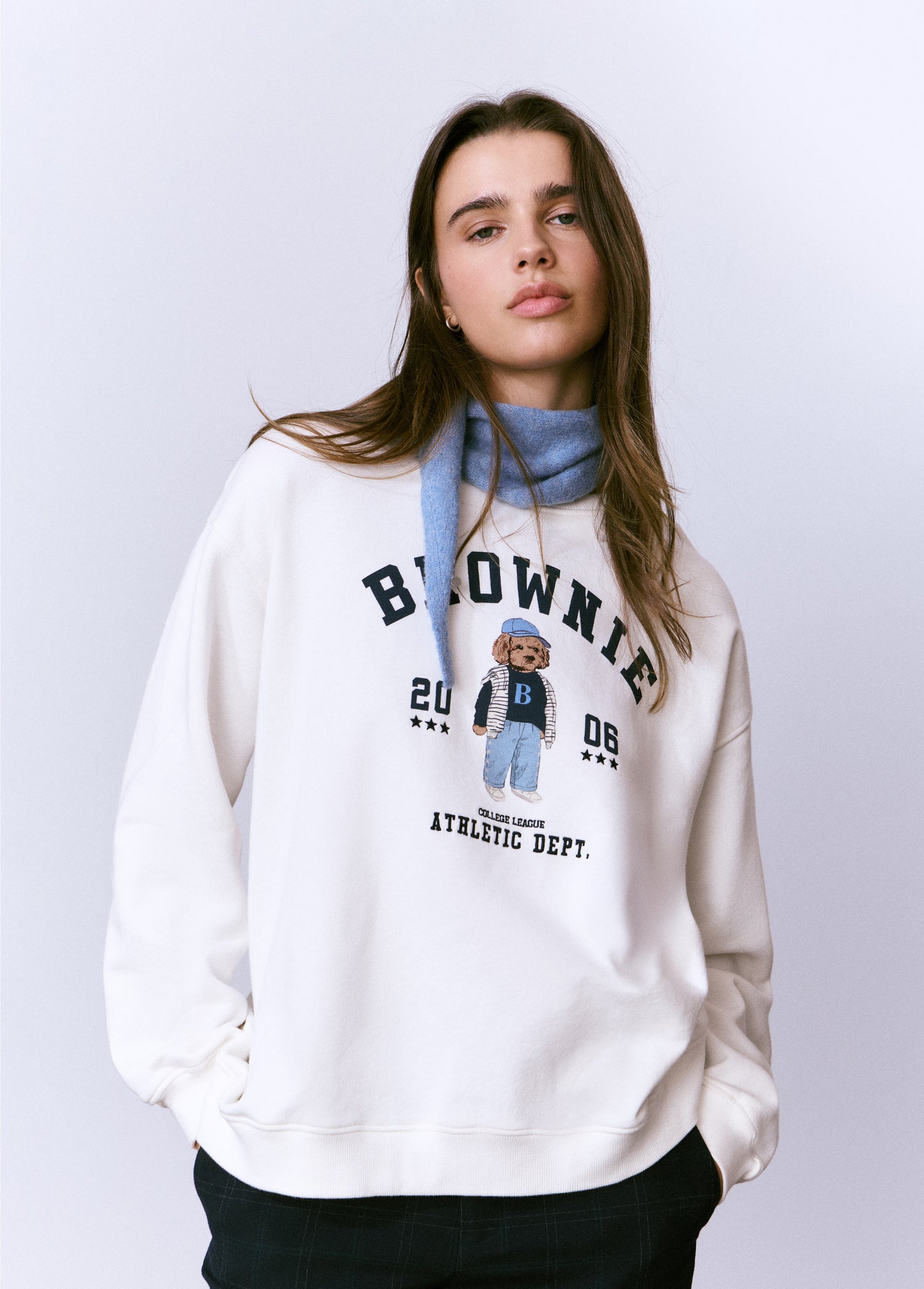 Sudadera perrita Brownie
