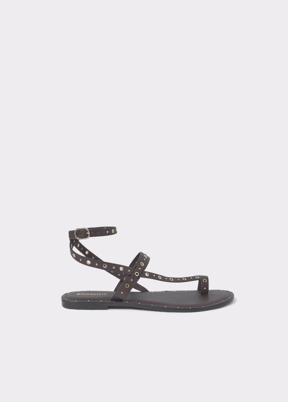 Sandalia piel eyelets