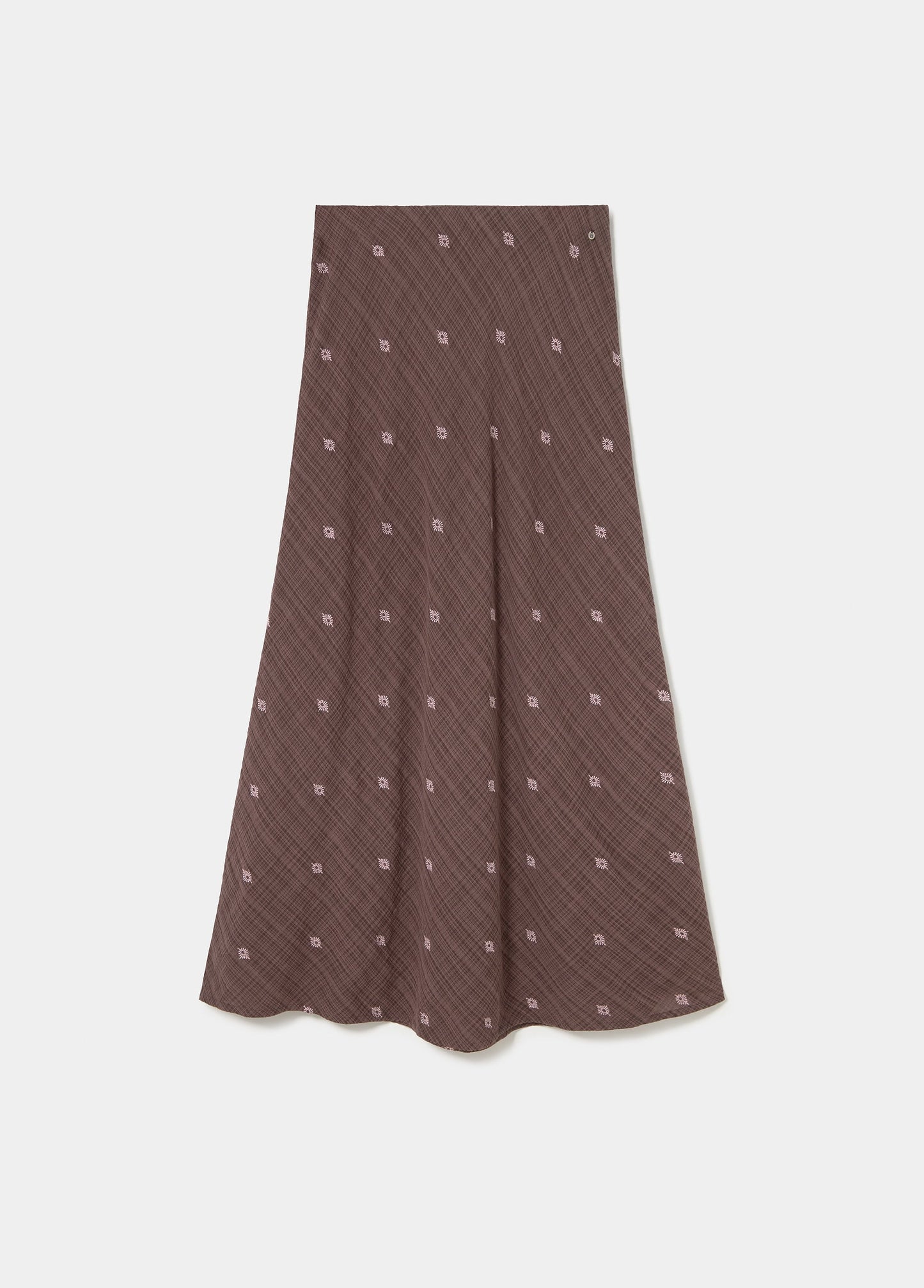 Falda larga bordados