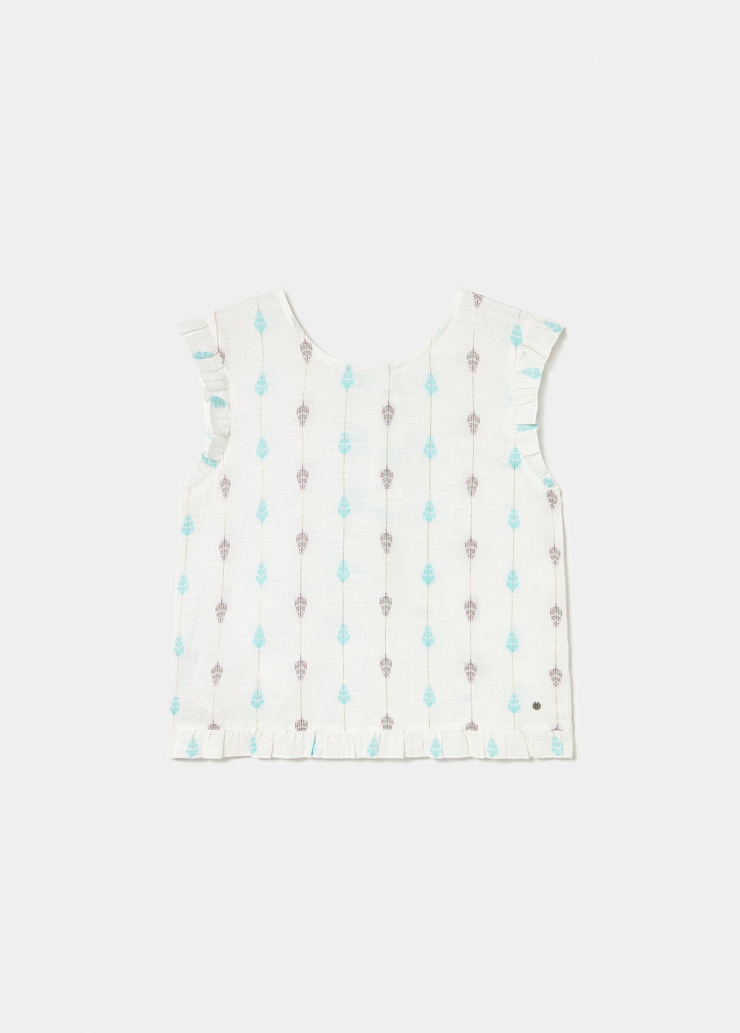 Blusa multiposición bordados
