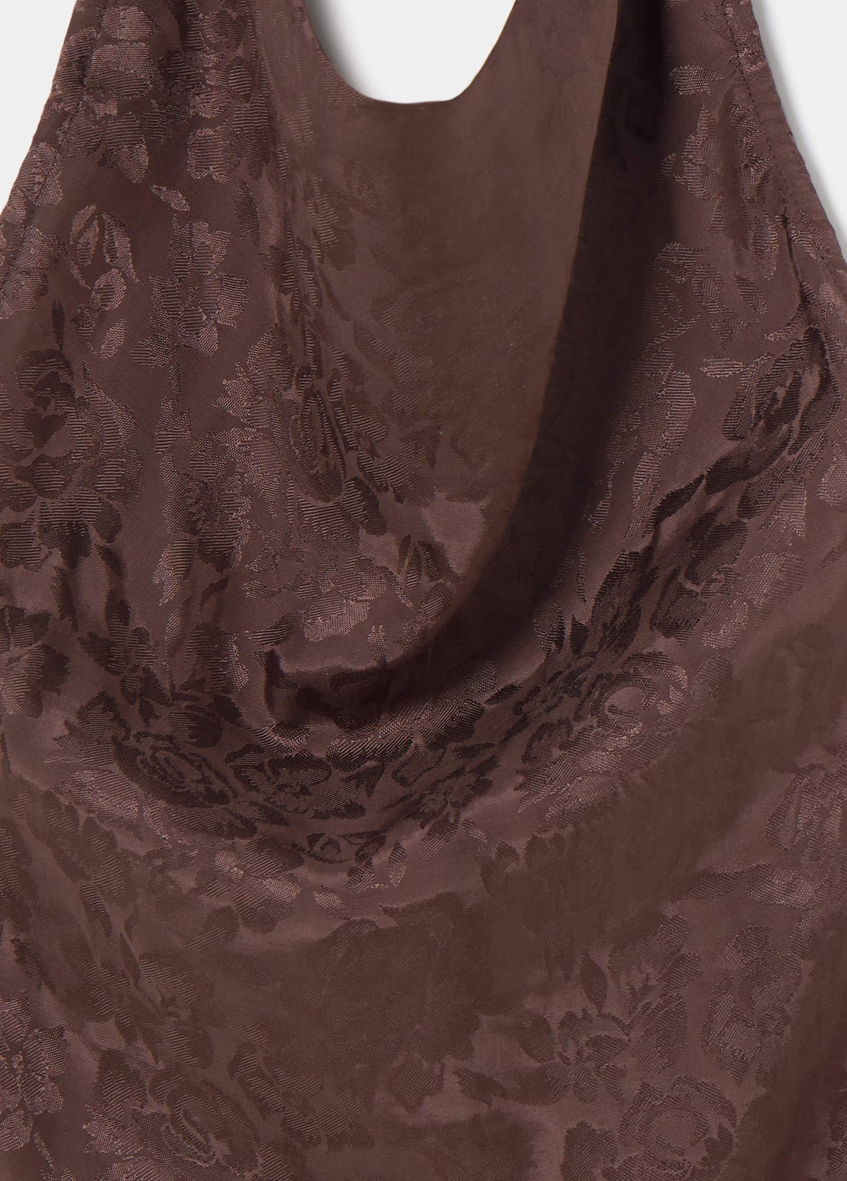 Top halter tejido jacquard