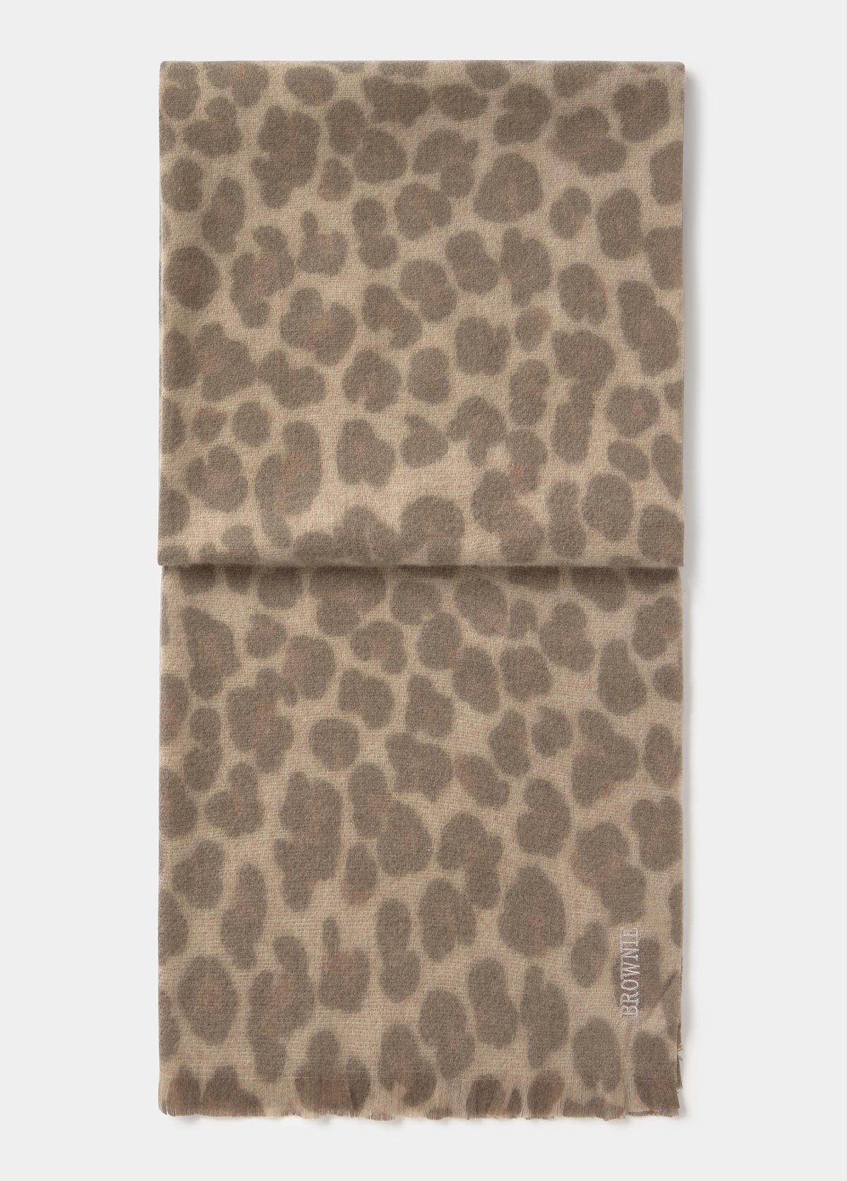 Bufanda fina estampado animal