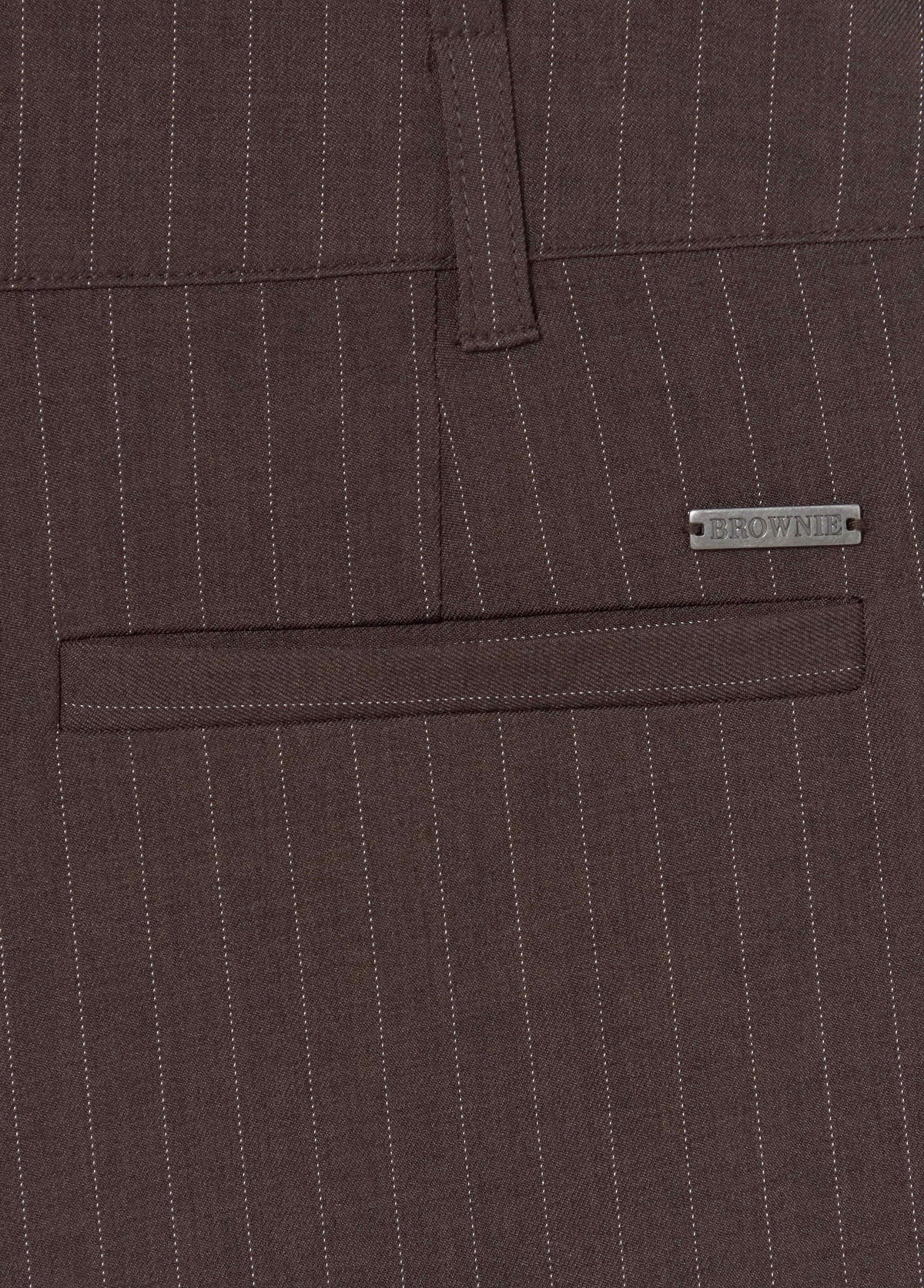 Pantalón raya diplomática cintura ancha