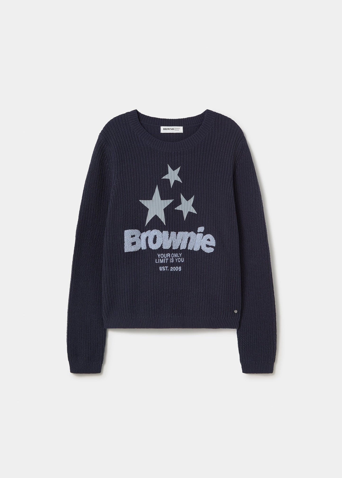Jersey brownie estrella estampada