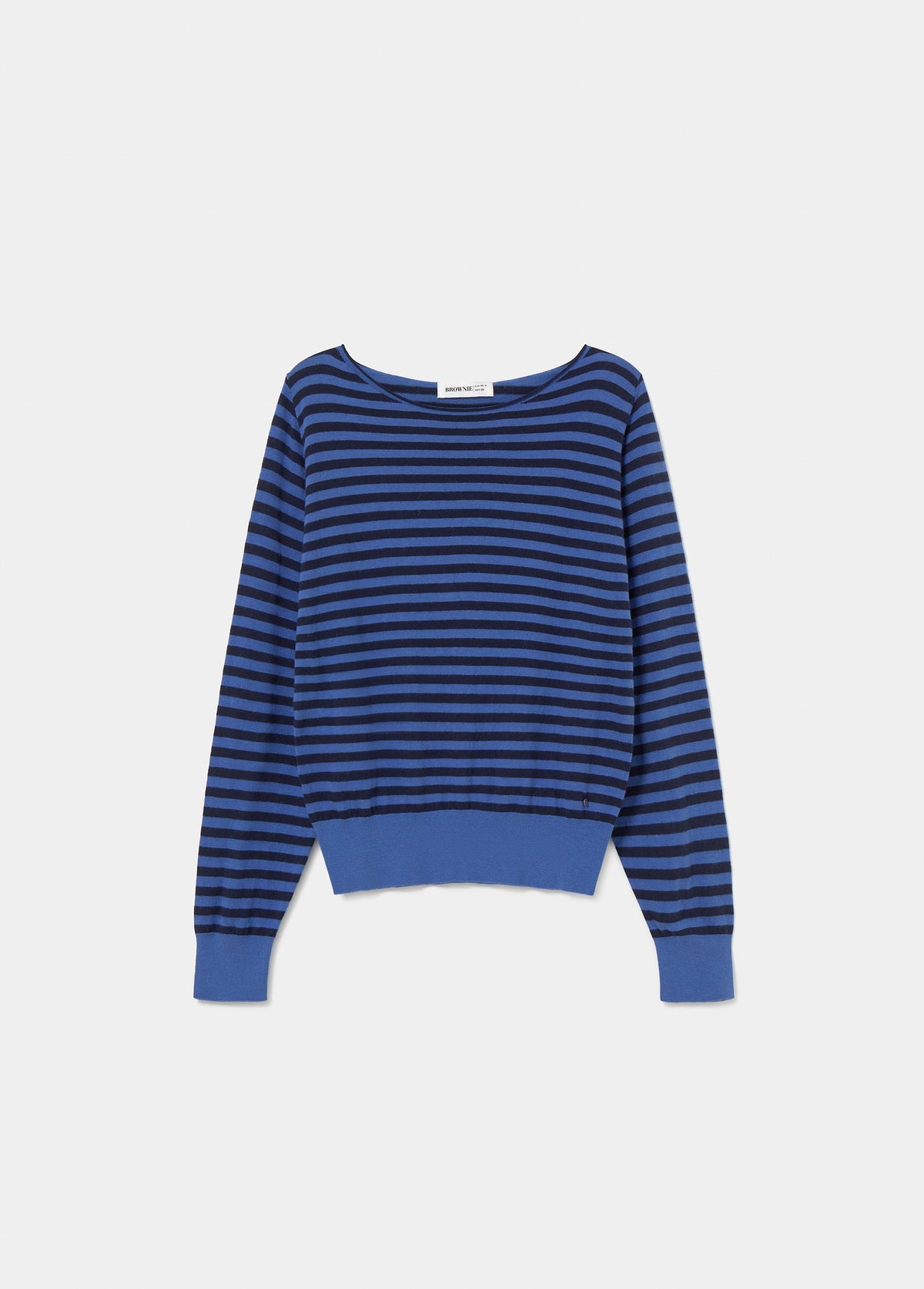 Jersey cuello abierto rayas