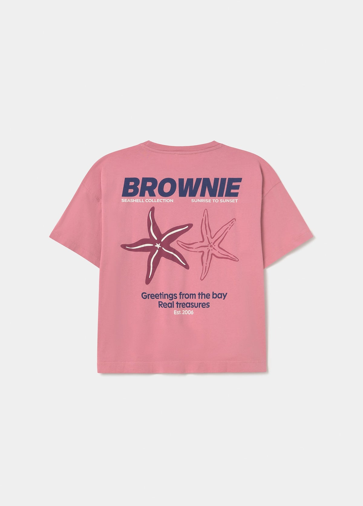 Camiseta print marino
