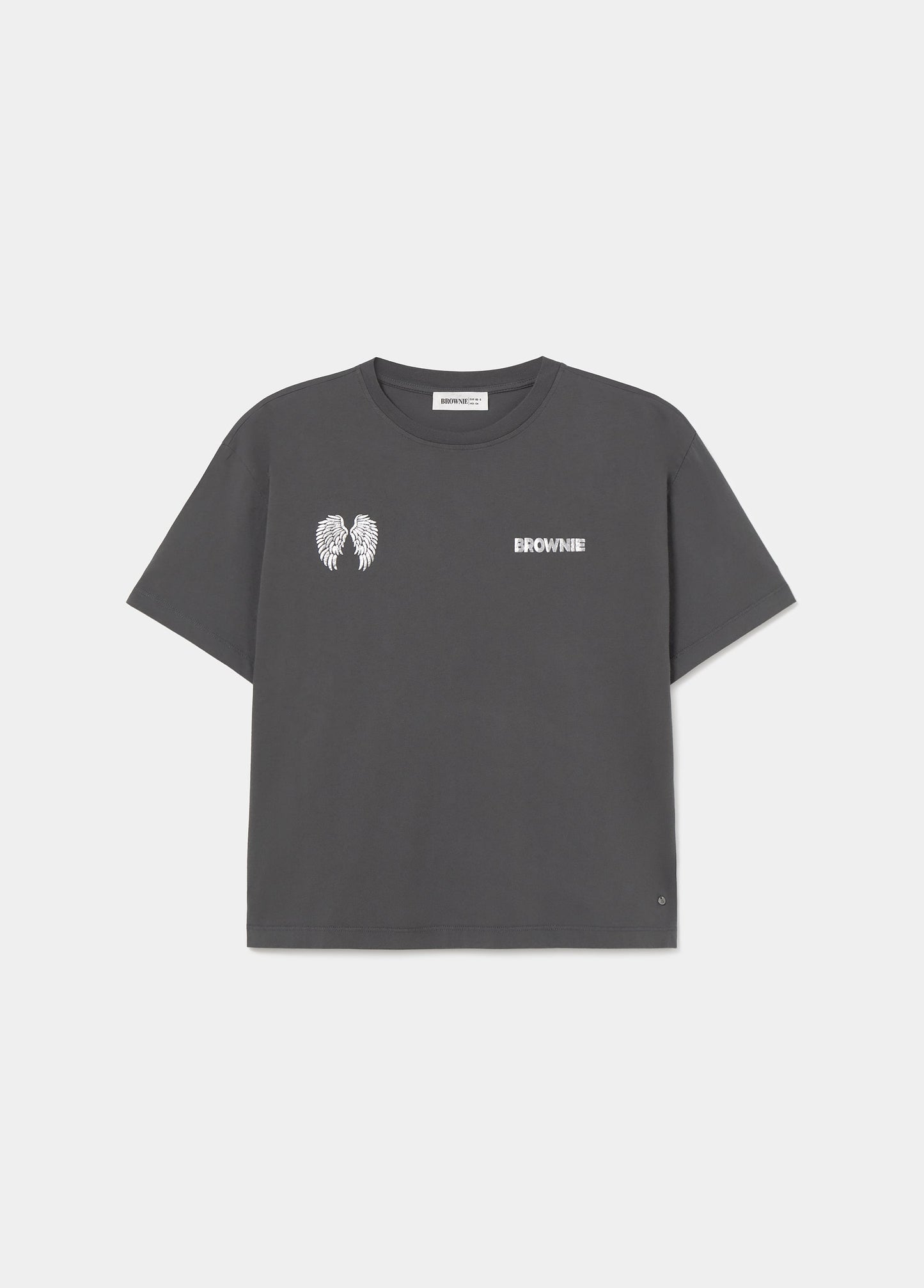 Camiseta alas lentejuelas
