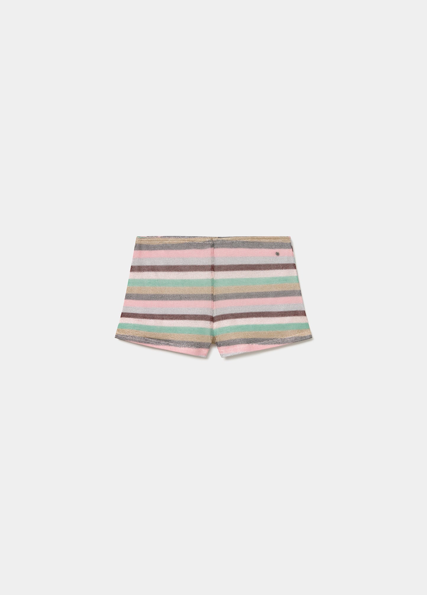 Short red raya tejida