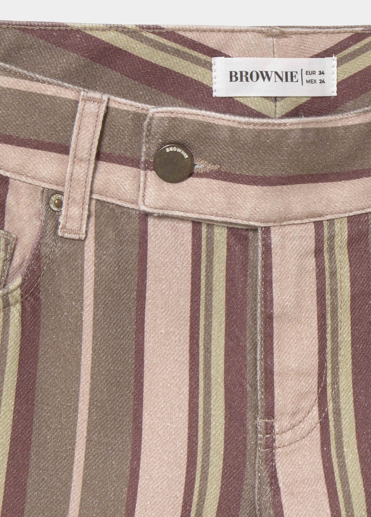 Pantalón raya estampada