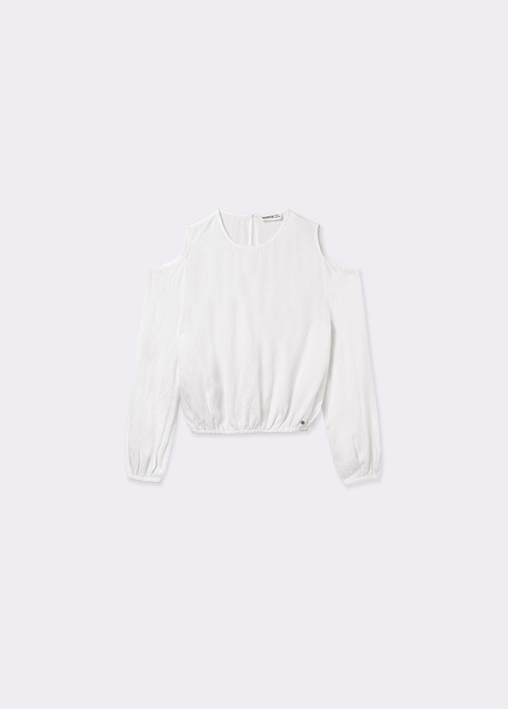 Blusa cut out hombros