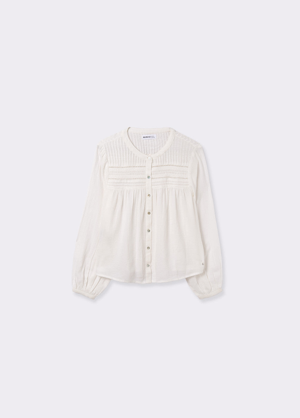 Blusa romántica puntillas