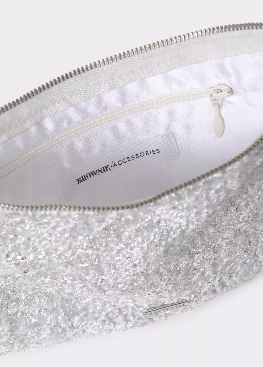 Bolso crochet brillantes