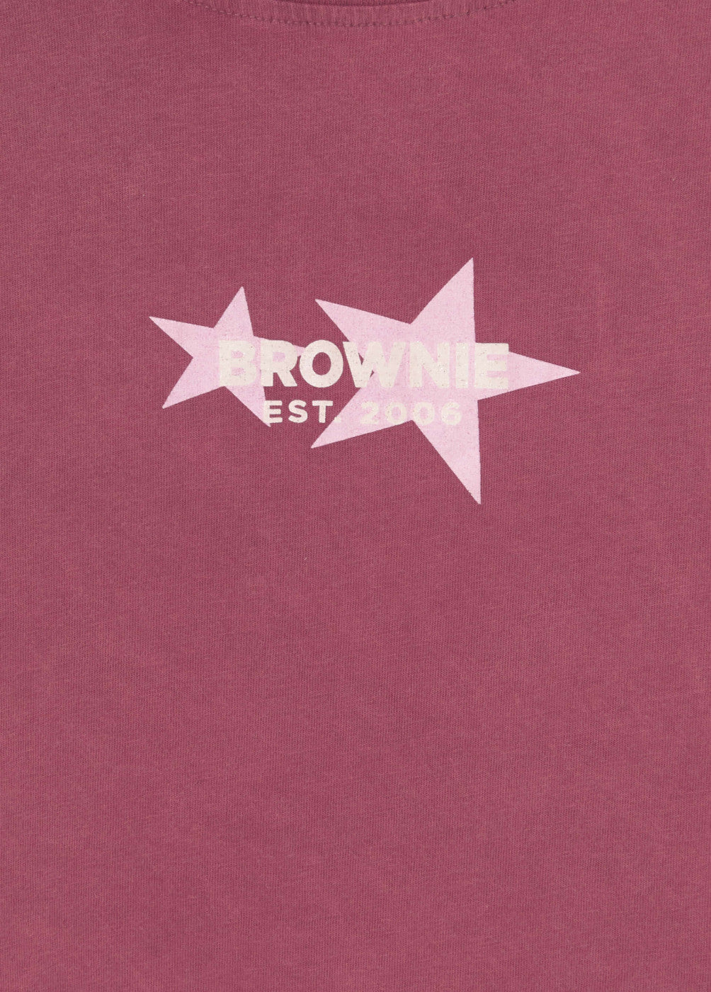 Camiseta print estrellas espalda