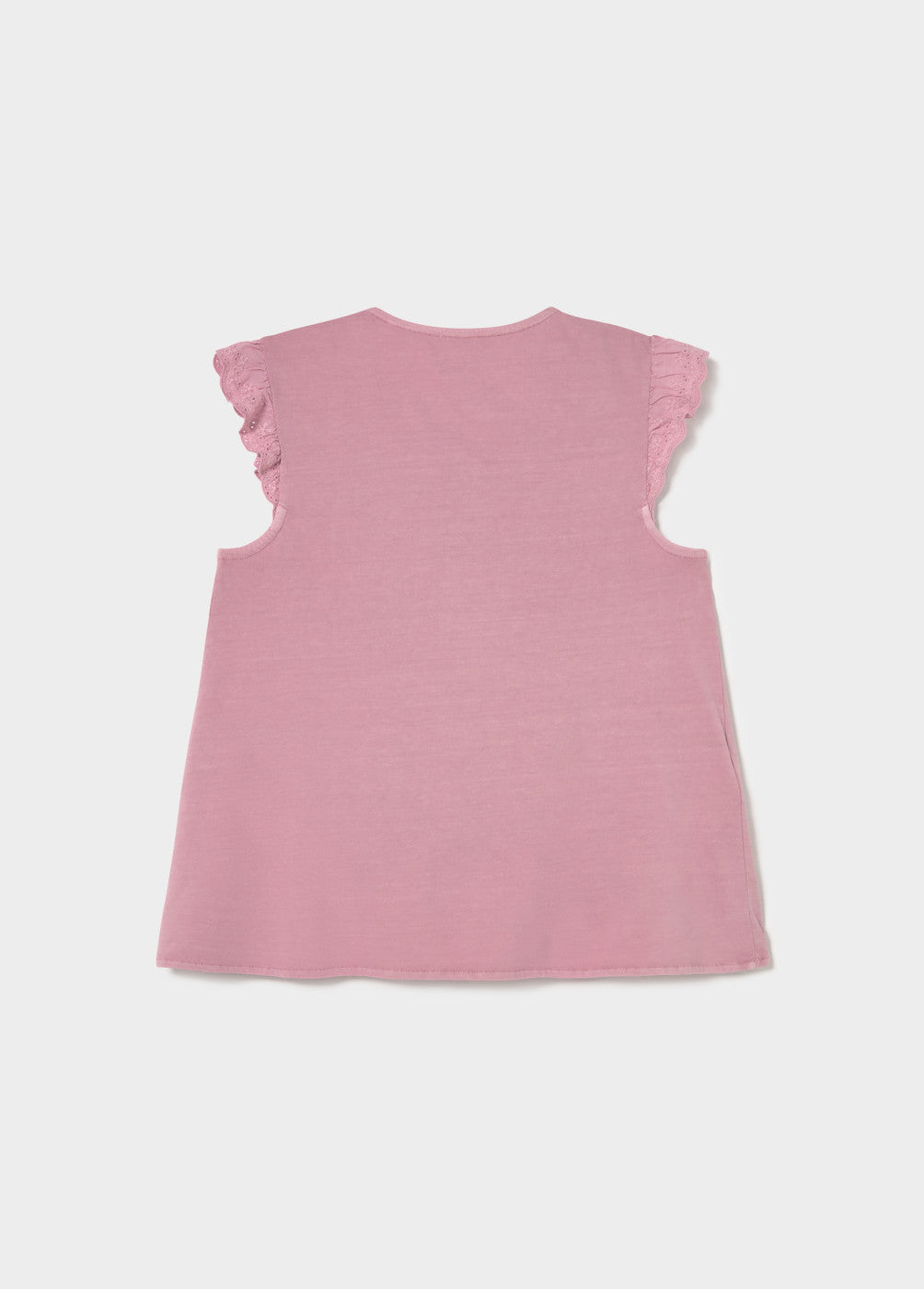 Camiseta smock bordado