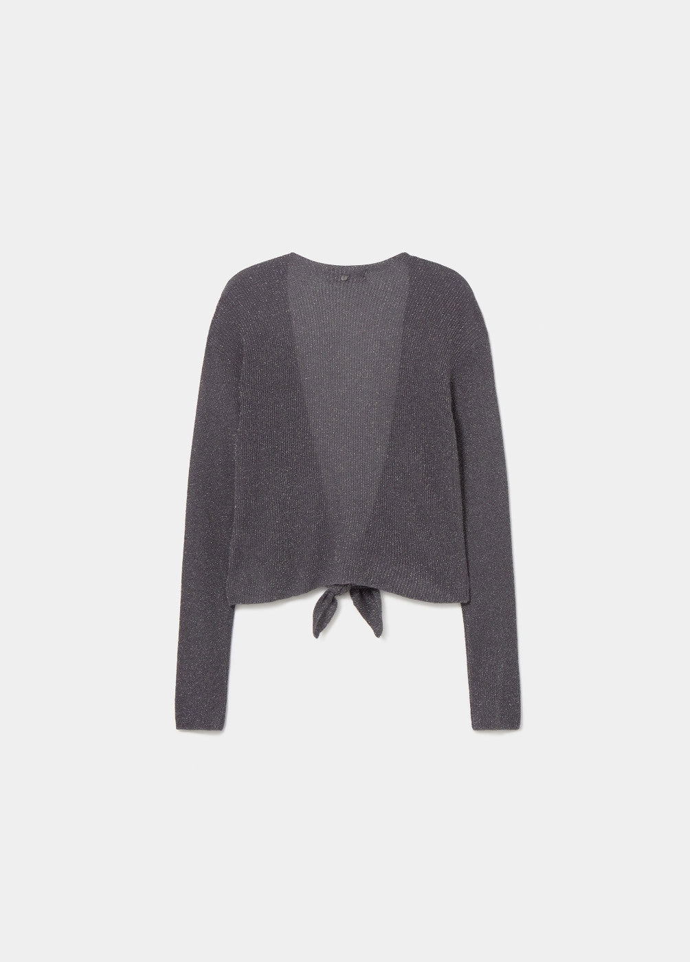 Chaqueta punto lazada