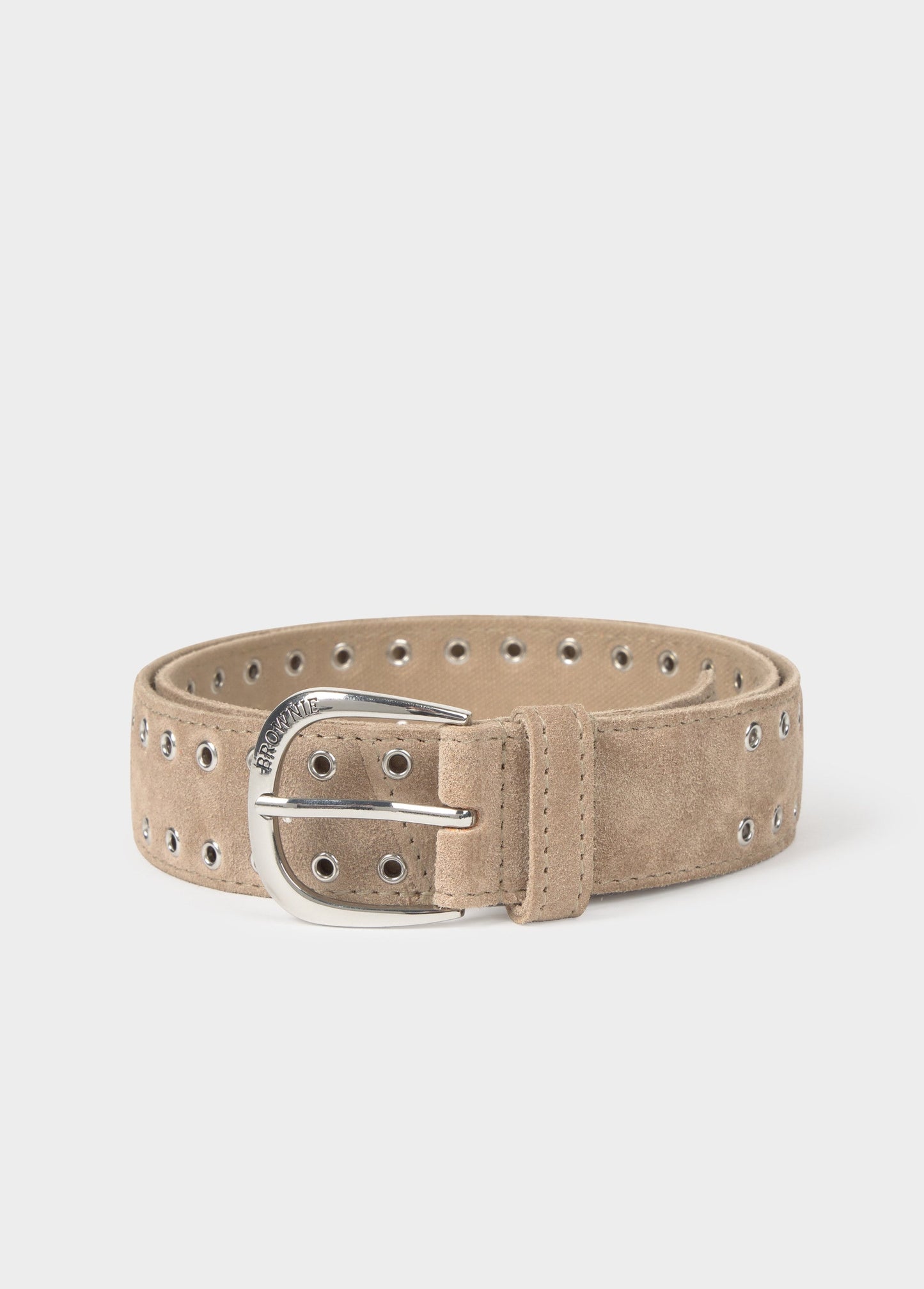 Cinturón serraje eyelets